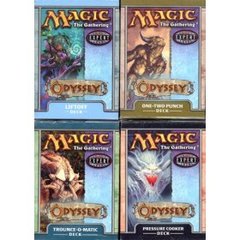 Odyssey Theme deck set (all 4 decks)
